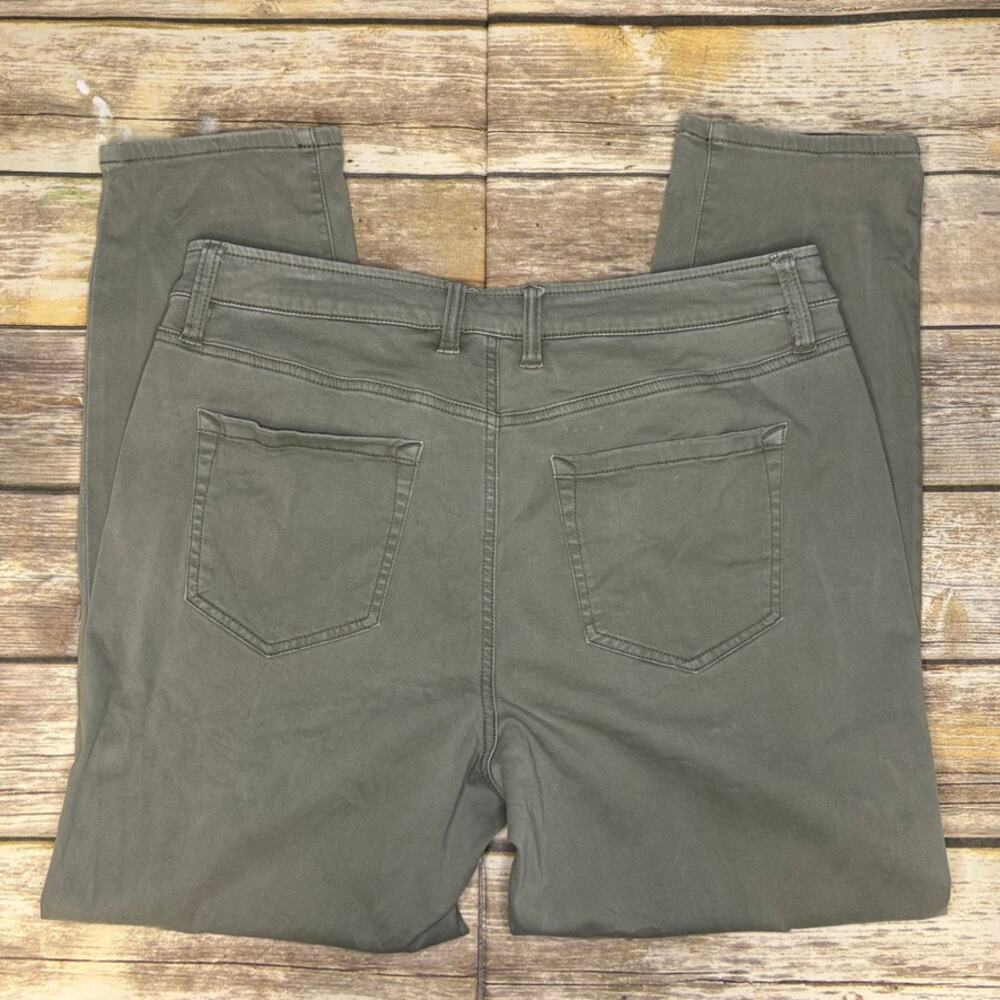 Tommy Bahama Boracay Beach High Rise Ankle Sage Green Casual Pant Womens 12x28 - Picture 6 of 10